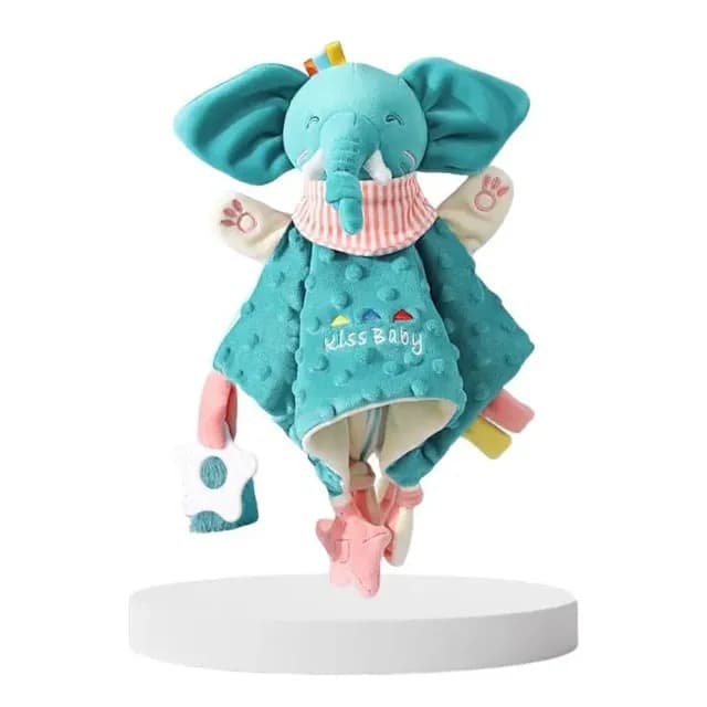 Peluche De Apego Sensorial  Algodon Elefante Lubabycas