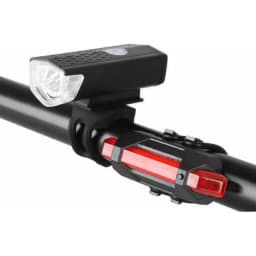 Set Luces Bici Delantera Y Trasera Recargable Usb Seguridad