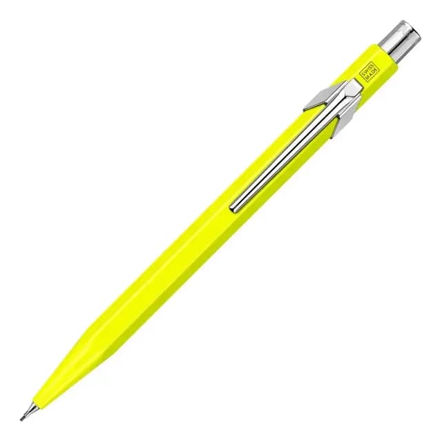 Portamina Caran D Ache 844 Metal Yellow Fluor