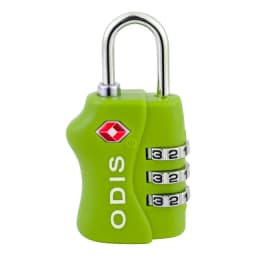 Candado Odis Tsa Maleta Viaje 33mm Con Clave - Verde