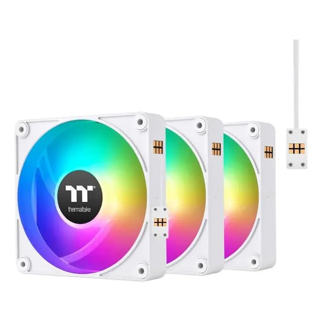 Ventiladores Thermaltake Ct120 Ex Argb Sync Pwm White