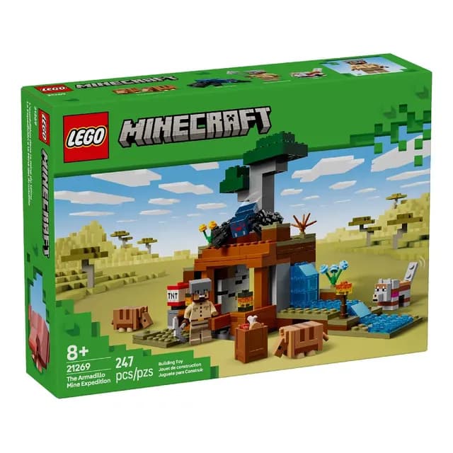 Lego Minecraft La Expedicion A La Mina Del Armadillo (21269)
