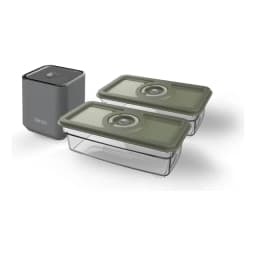 Selladora Al Vacio Portatil Fensa +2 Contenedores Hermeticos