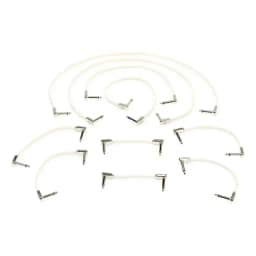 Pack De Cables Patch Para Pedalboard Ernie Ball Flat Ribbon