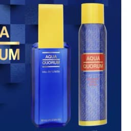 Quorum Aqua Quorum EDT 100ml + Deo 150ml Hombre Fresco Aromatico