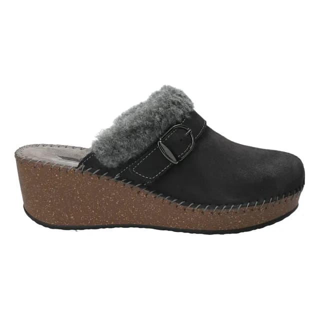 Zapato Cuero Rockford Mujer Celtigar Gris