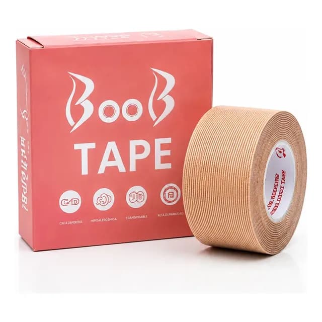 Cinta Levanta Busto Boob Tape Adhesiva Soporte Invisible
