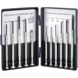 Set Destornilladores De Precision 11 Piezas Con Su Caja