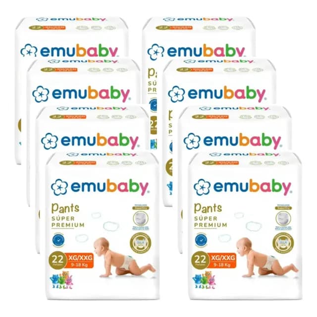 Panal Emubaby Pants Talla Xg / Xxg 176 Unidades