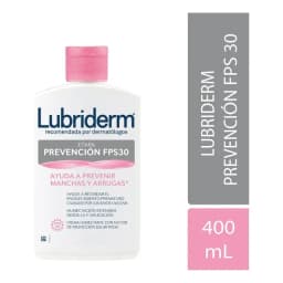 Lubriderm Prevencion Uv30 X 400 Ml