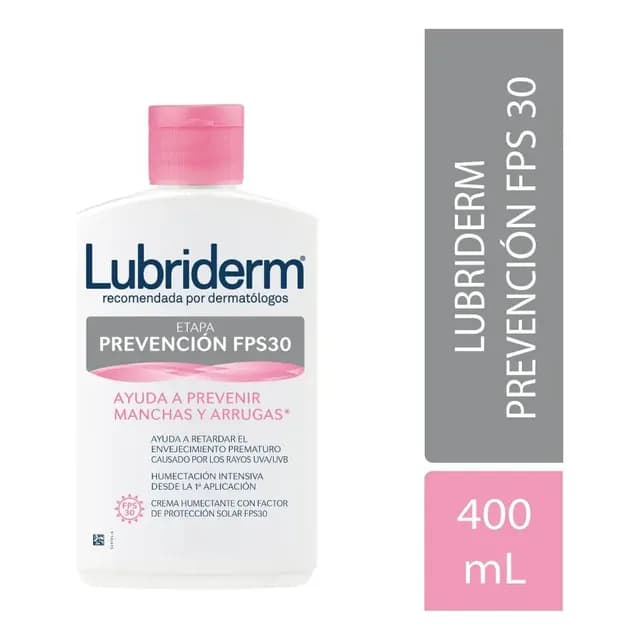 Lubriderm Prevencion Uv30 X 400 Ml