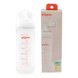 Biberon Softouch Pigeon Pp 330 Ml Color Blanco