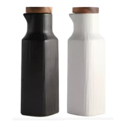 Set Alcuza Ceramica 2 Piezas Cuadrada 500 Ml Simplit