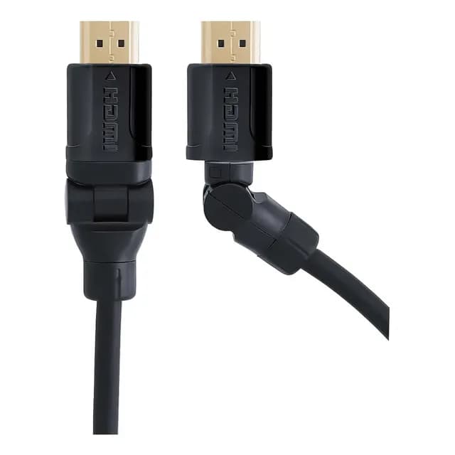 Cable En Angulo L Giratorio 360 Led Bluray Para Hdmi Ps3 Ps5