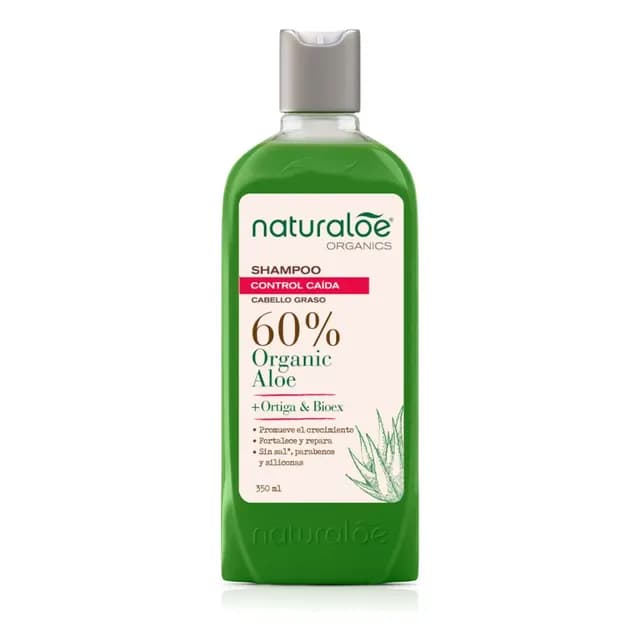 Shampoo Naturaloe Control Caida Graso 350ml
