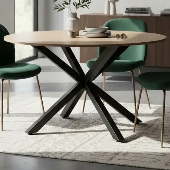 Mesa Comedor Argo Redonda 120cm Venhoouse