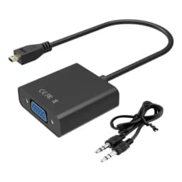 Adapdator Micro Hdmi A Vga Con Salida De Audio