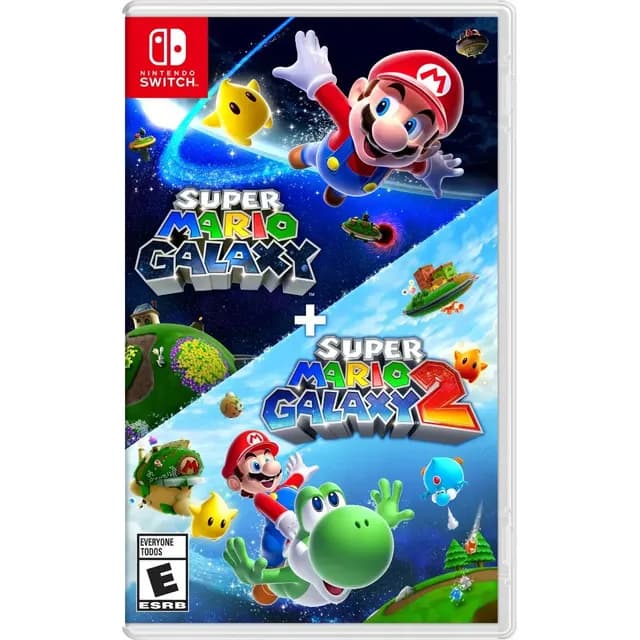 Super Mario Galaxy: Pack de 2 Juegos de Aventura para Nintendo Switch