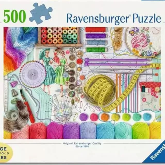 Puzzle Rincon De Costura - 500 Piezas Xl