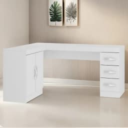 Escritorio Tek Esquinero Blanco
