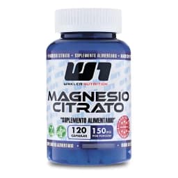 Magnesio Citrato Recuperacion Muscular 120 Capsulas