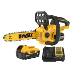 Motosierra Inalambrica 20v 12 Car/bat 5ah Dewalt Dccs621p1 Color Amarillo