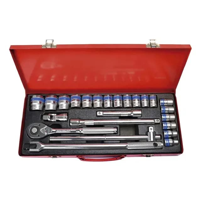 Dado 1/2 Pulgadas Set X24 Uyustools Plateado
