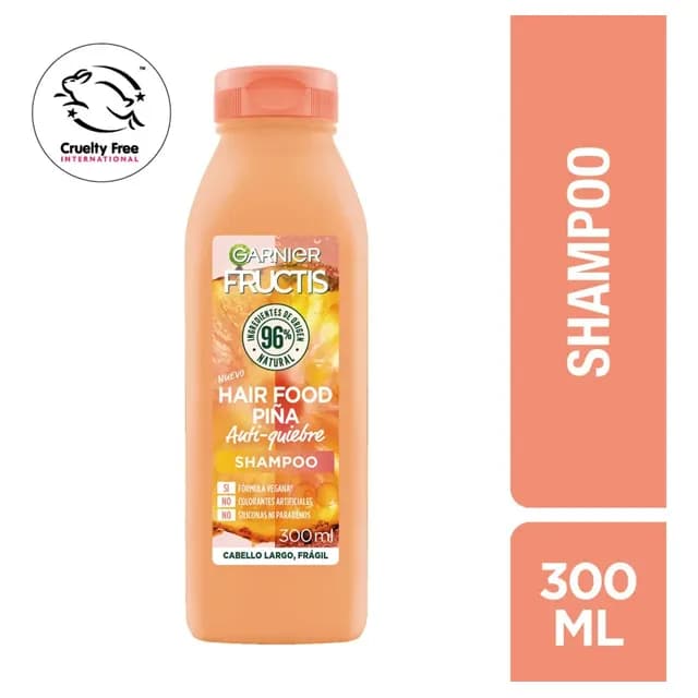 Shampoo Fructis Hair Food Pina 300ml