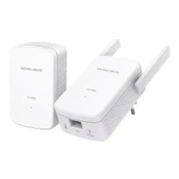 Kit Powerline Mercusys Av1000 Gigabit, Extensor Wifi Color Blanco