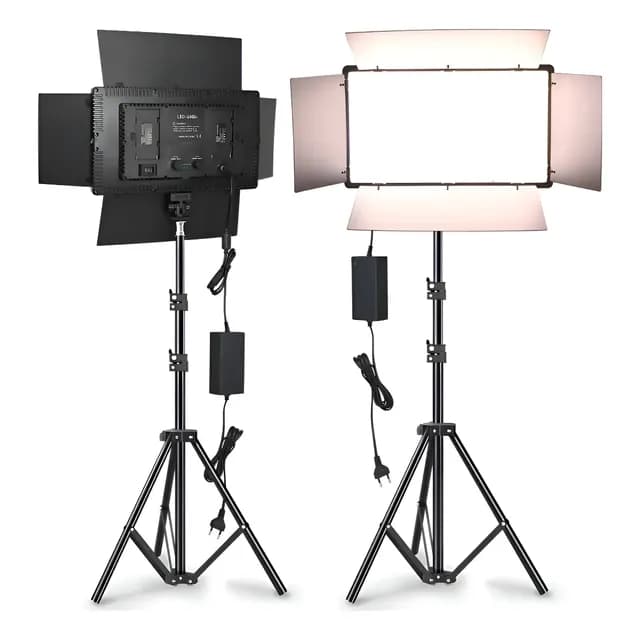 Kit Profesional Luz Relleno Con Tripode Reflector Pro 600led