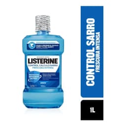 Enjuague Bucal Listerine Control Sarro Con Alcohol 1 L