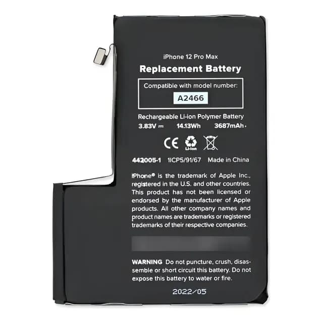 Repuesto Bateria Para iPhone 12 Pro Max 2020