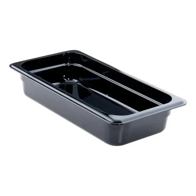 Contenedor Policarbonato Negro Gn 1/3x6.5 Cm