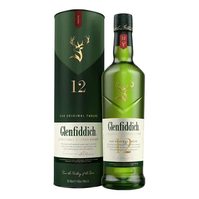 Whisky Glenfiddich 12 Anos 750ml