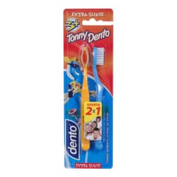 Pack Cepillo Tonny Dento Ninos +3 Anos Extra Suave Color Mixto