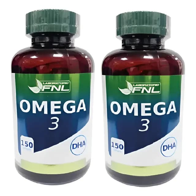 2 Frascos Omega 3 Ultra Concentrado, 2x150, 300 Capsulas Fnl