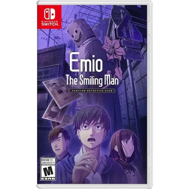 Emio The Smiling Man Famicom Detective Club Nintendo Switch