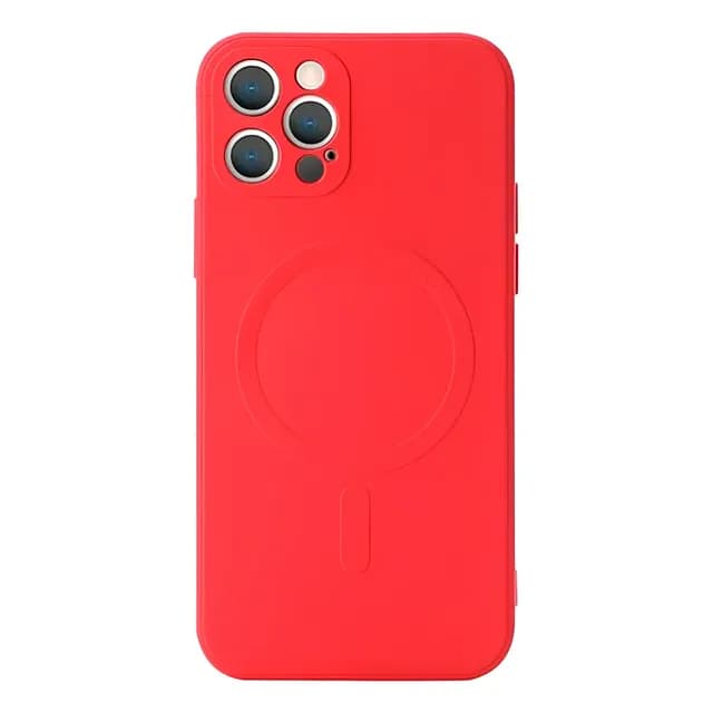 Carcasa Para iPhone 13 Pro Max Silicona Magsafe Antigolpes