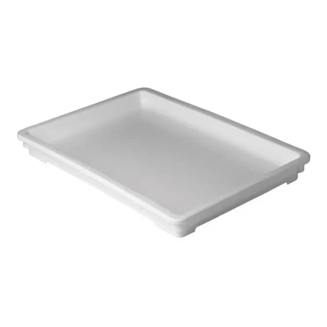 Tapa Rectangular Blanca Para Masas 65x45cm Winco