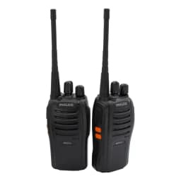 Kit Par Radiotransmisores Portatil Incluye Manos Libres