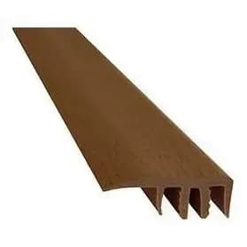 Cubrejunta Terminal Rigido Pro 25x8mm 3,1mts Cafe Dvp