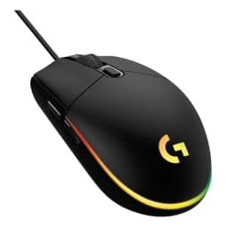 Mouse Gamer Logitech G203 Lightsync Optico de 8000 DPI con 6 Botones