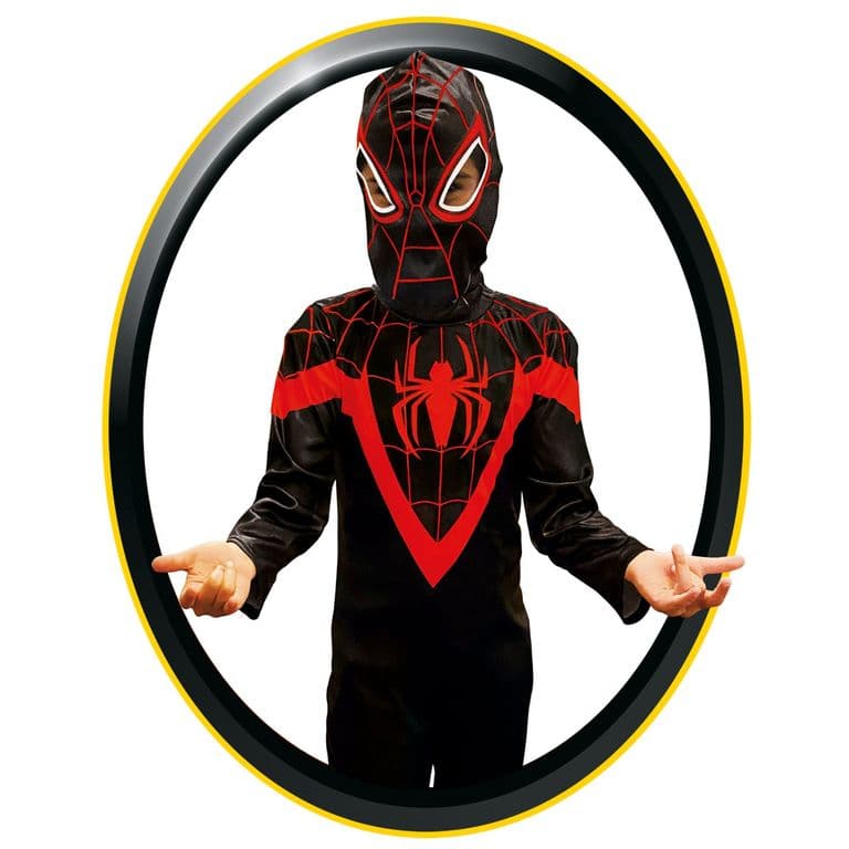 Disfraz Spiderman Miles Morales Negro ...