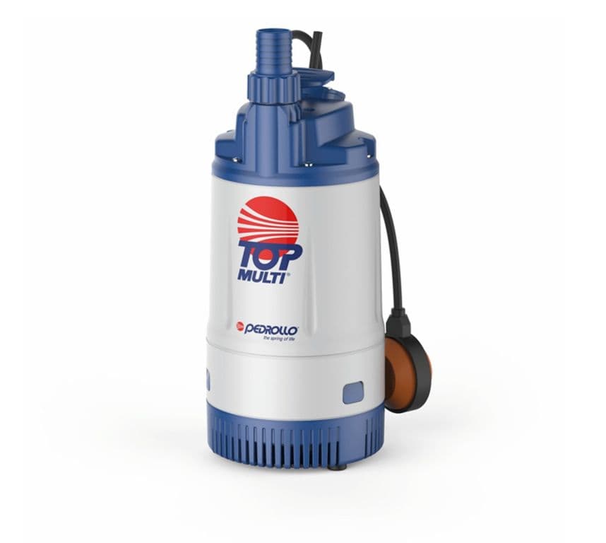 Bomba Sumergible de Drenaje Agua Limpia Top Multi3 0,75HP 220V