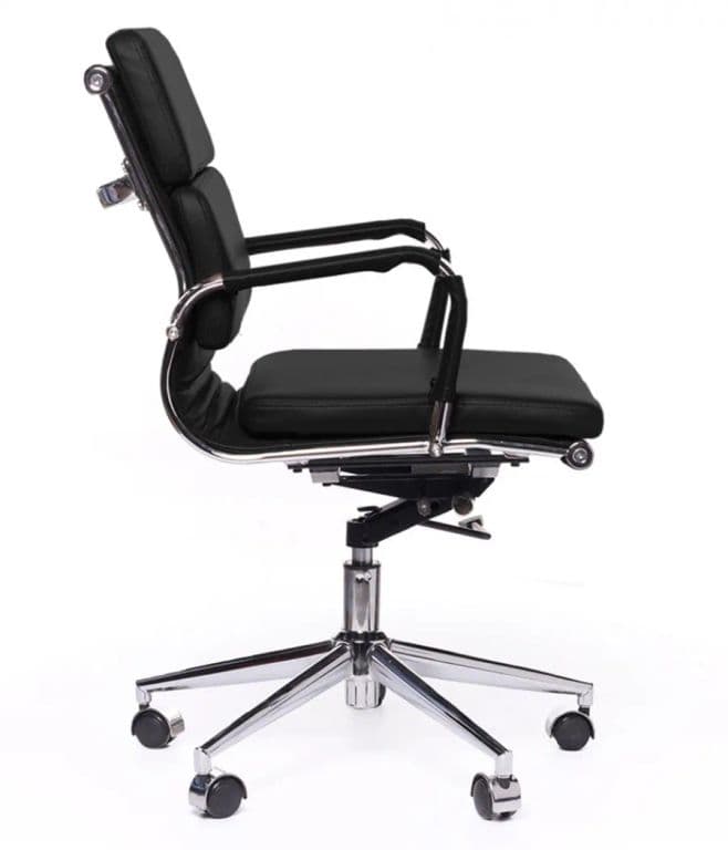 Silla ejecutiva escritorio oficina Passau Baja Negra