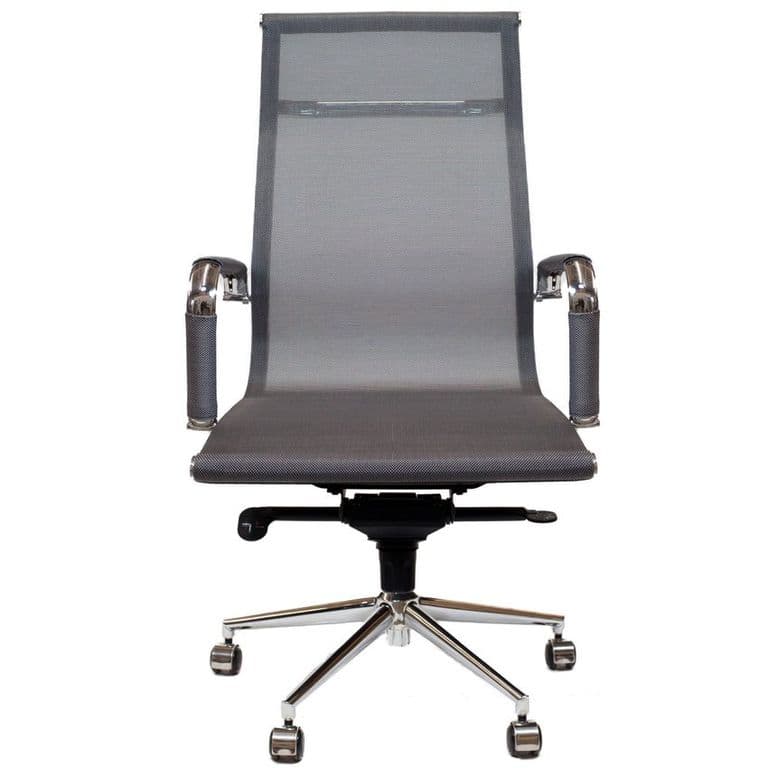 Silla ejecutiva escritorio Carson Alta Gris