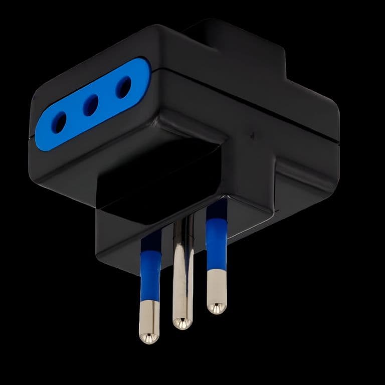 Enchufe Triple 220V / 10A / 2500W Certificado S. E. C