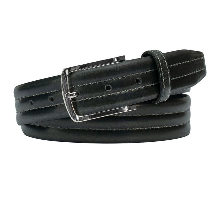 Cinturon Cuero Genuino Savio Negro Negro XS