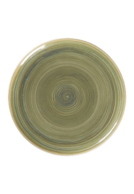 SET DE 6 PLATO REDONDO PORCELANA EMERALD 24CM SPOT RAK