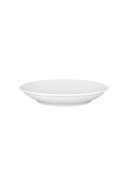 SET DE 6 PLATO HONDO PORCELANA BLANCO 23CM ORION RAK